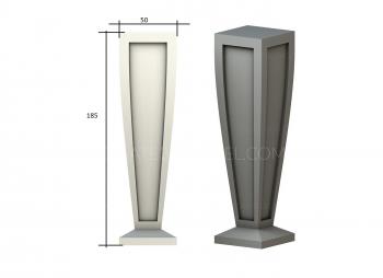Legs (NJ_0575) 3D model for CNC machine